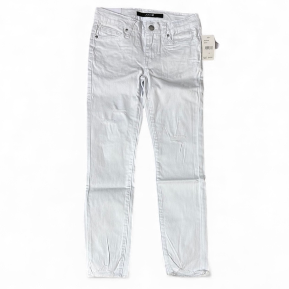 NWT Joe’s The Markie Mid Rise Skinny Ankle Jeans White Size 10 Youth Girls